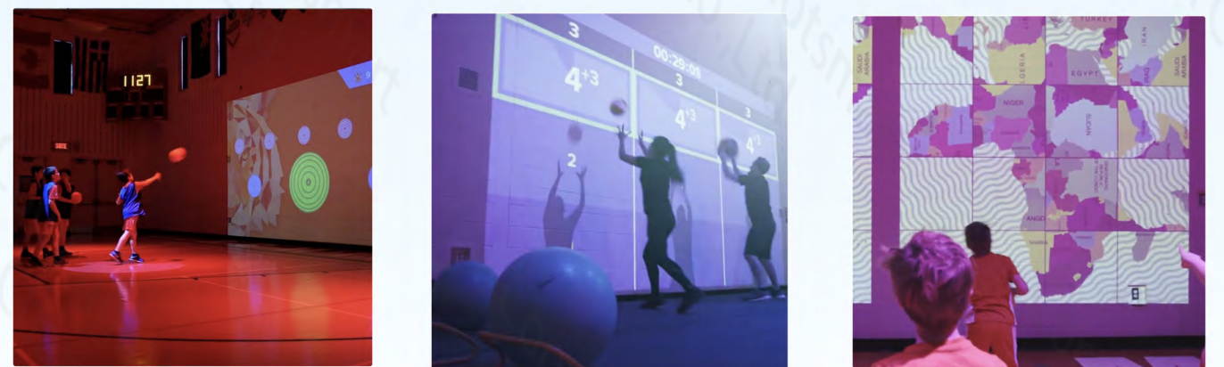 Jeu de réflexe interactif EcoWayMove